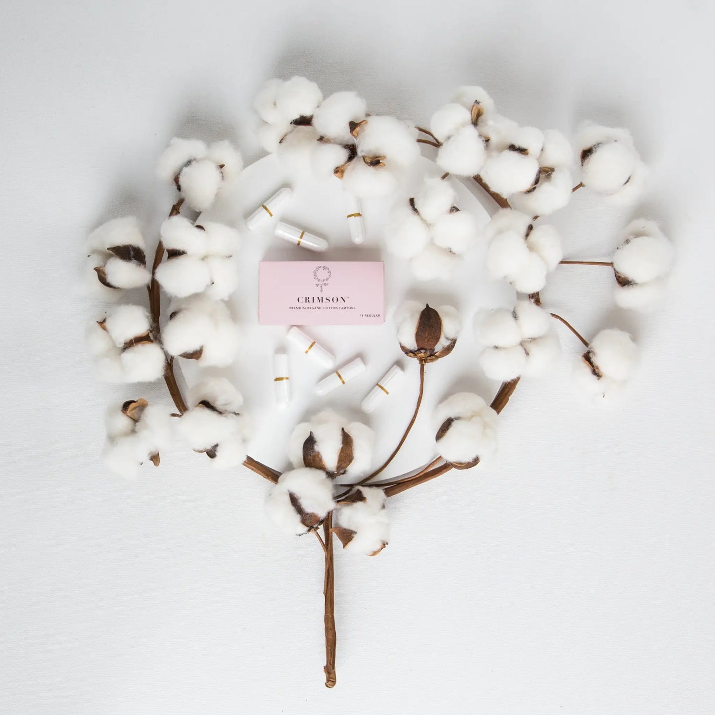 Regular Organic Cotton Tampons - 6 Month Supply - ShopHub