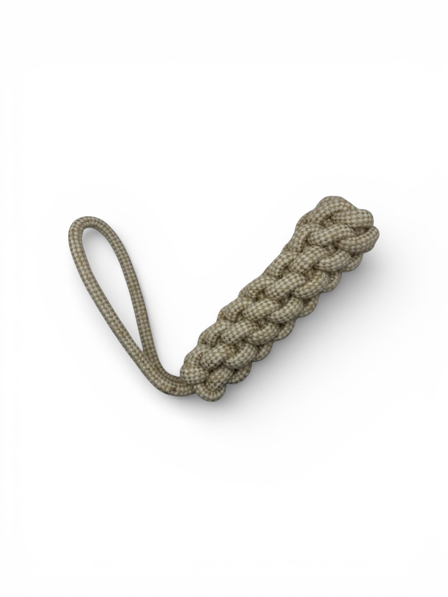 DogTreatNZ Rope Tug-A-War toy for dogs, featuring durable woven rope perfect for tug-of-war play and interactive fun.