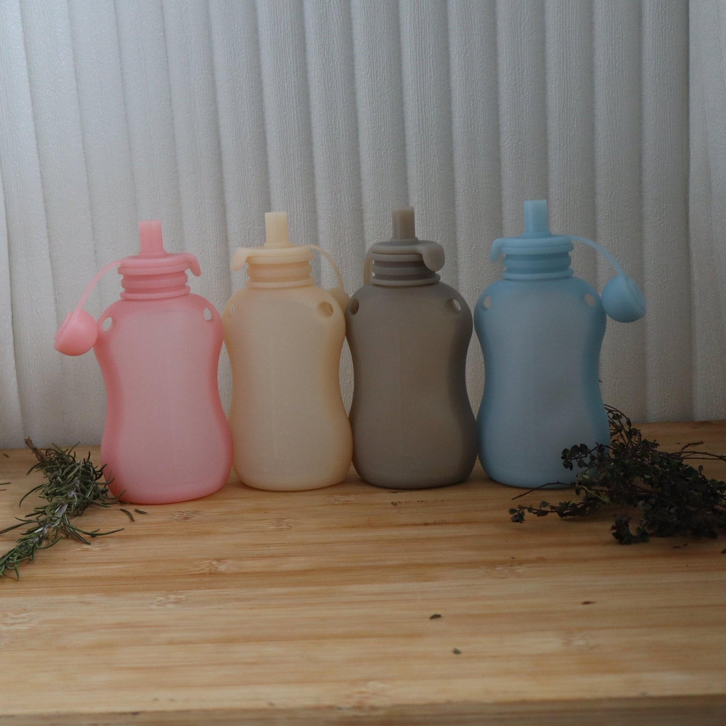 Reusable Silicone Food Pouches 150ml - For Milk, Purees & Snacks