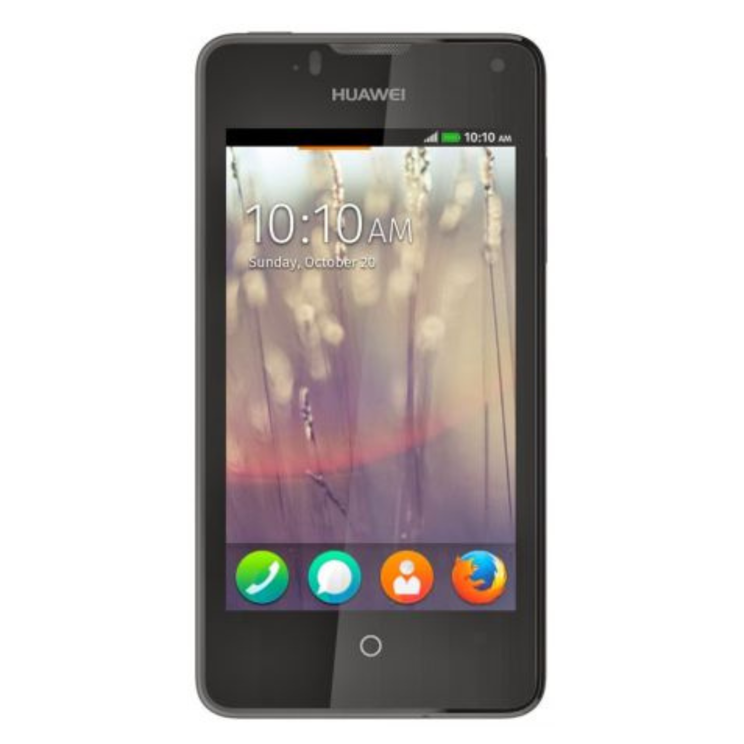 Pair of 9eight5 hydrogel screen protectors for Huawei Y300II 2014 smartphone, showing clear, flexible film coverage.