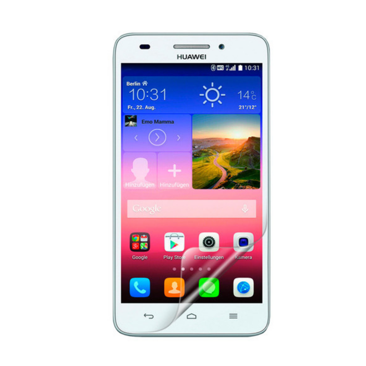 Hydrogel Screen Protector for Huawei Ascend G620s (2014) 9eight5