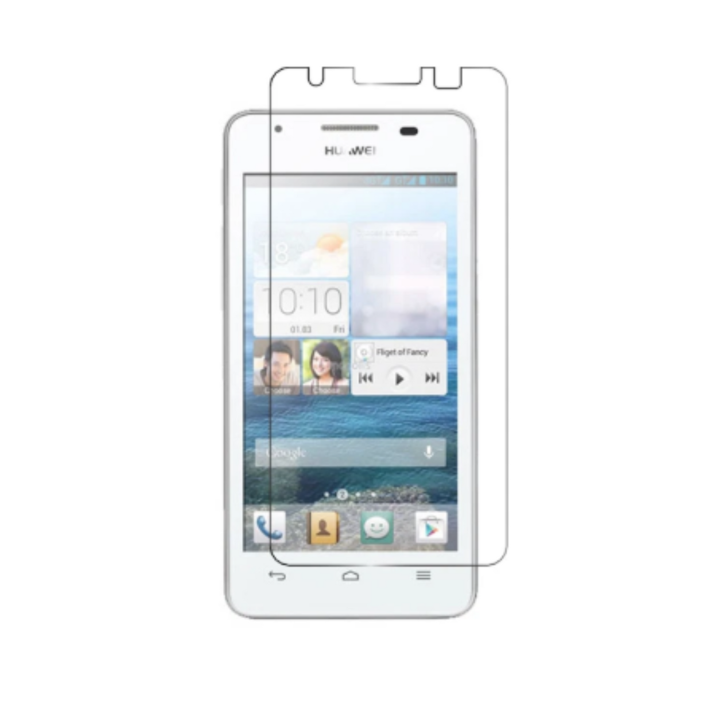 Hydrogel Screen Protector for Huawei Ascend G525 (2013) (Pack of 2) 9eight5