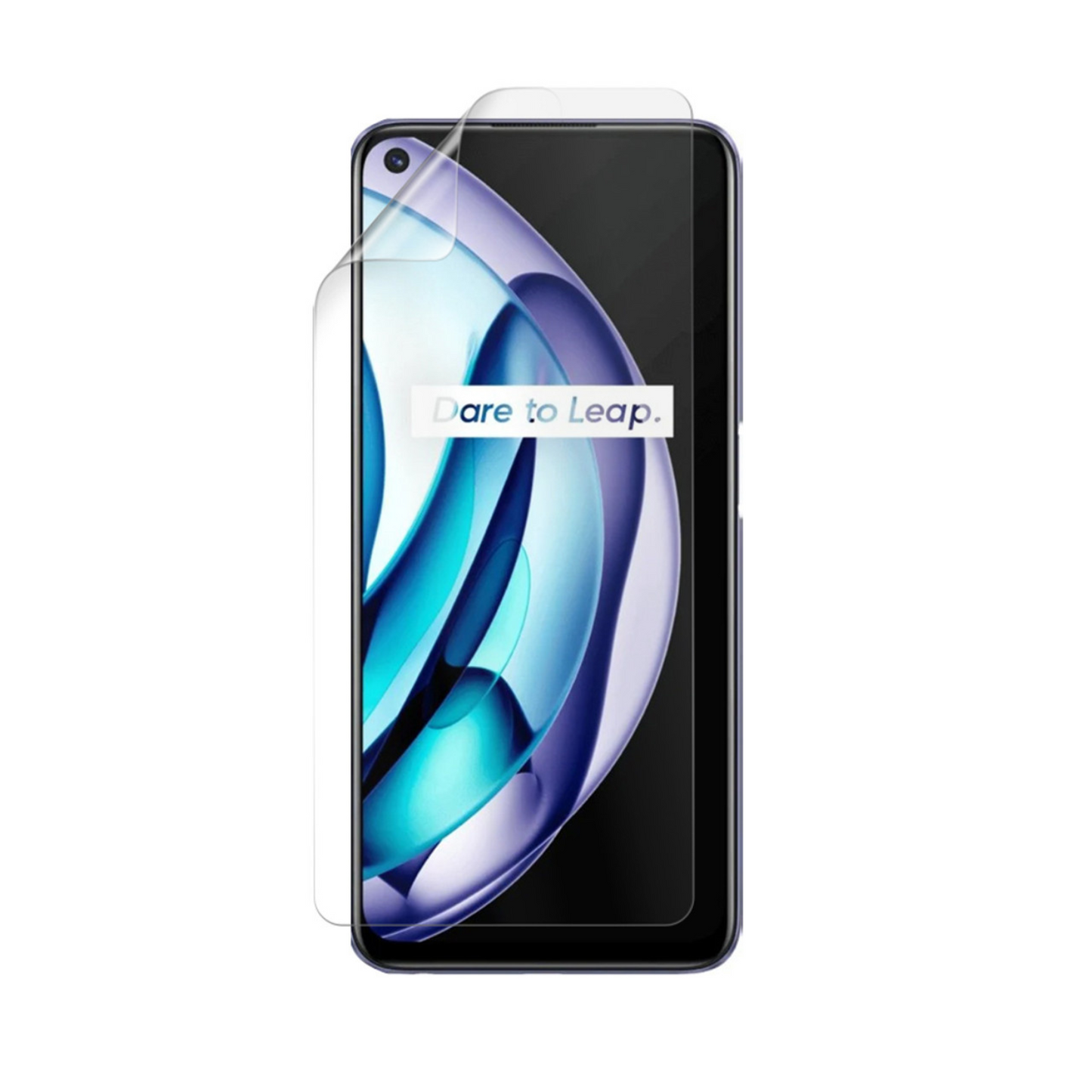 Hydrogel Screen Protector for Realme Q3t (Pack of 2) 9eight5
