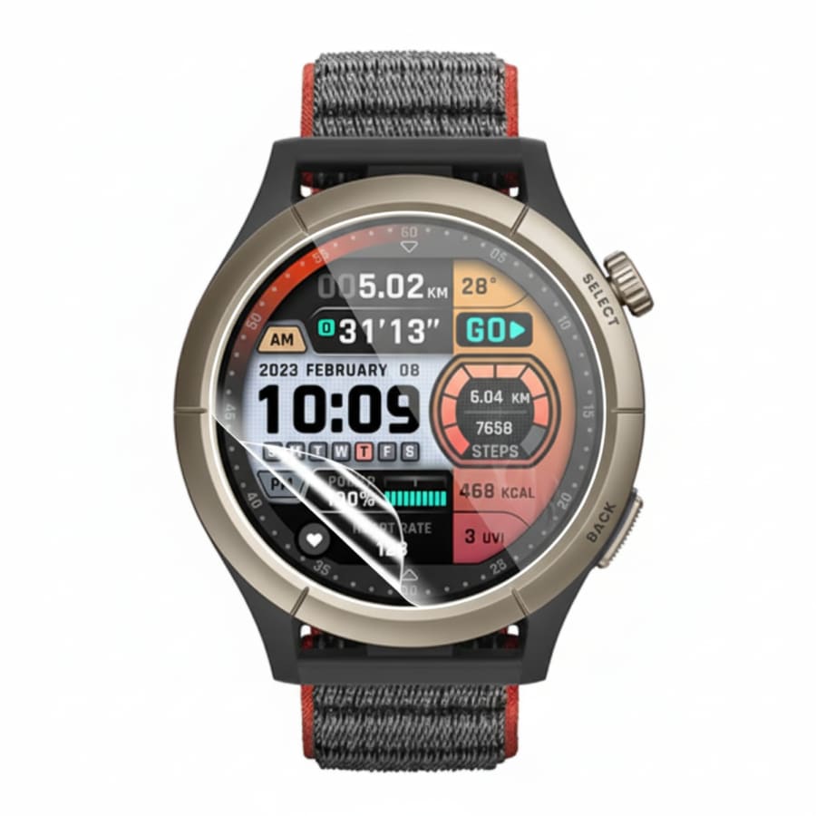 Hydrogel Screen Protector for Amazfit Cheetah Pro (Pack of 6) That Watch Shop