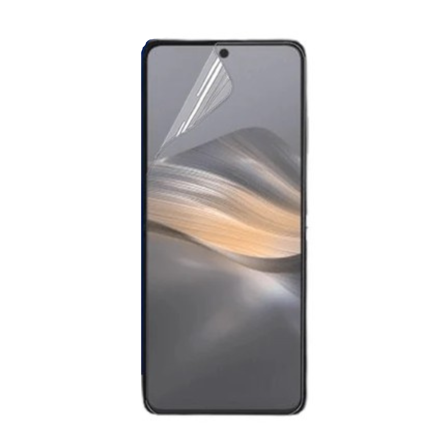 Hydrogel screen protector for Huawei Pocket 2 2024 by 9eight5, showing the clear, thin film fitting over the phone screen.