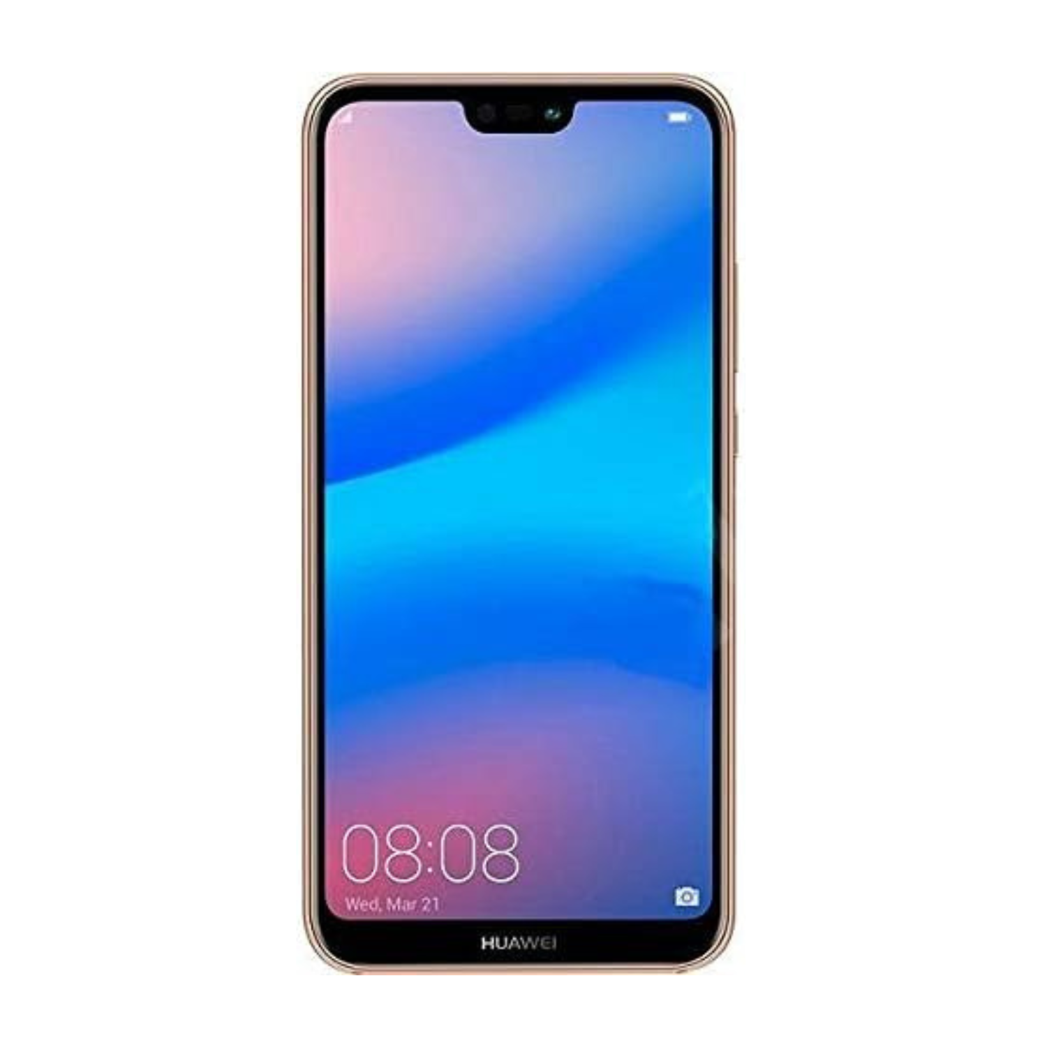 Hydrogel screen protector for Huawei Nova 3e by 9eight5, showing clear, flexible film covering the phone screen.