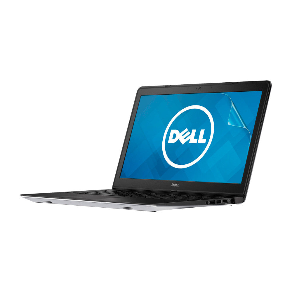 9eight5 hydrogel screen protector for Dell Inspiron 15 i5548, showing the clear, flexible film designed to protect the laptop screen.