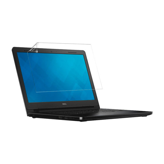 Hydrogel screen protector for Dell Inspiron 14 3451 by 9eight5, showing a clear, flexible film covering a laptop screen in the image.