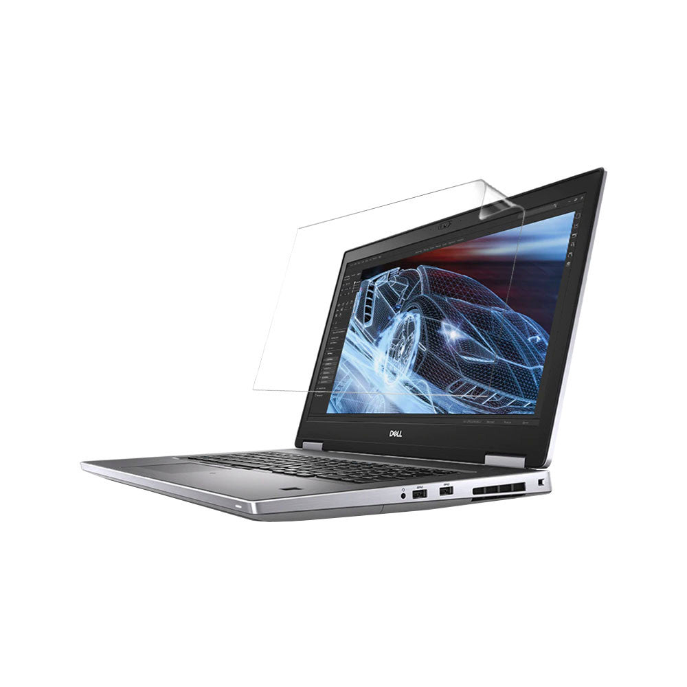 Hydrogel screen protector for Dell Precision 17 7740 laptop, featuring a clear, flexible, and protective design from 9eight5.