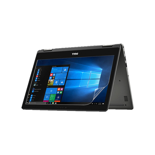 Hydrogel screen protector for Dell Latitude 13 3379 laptop from 9eight5, showing a clear protective layer on a laptop screen.
