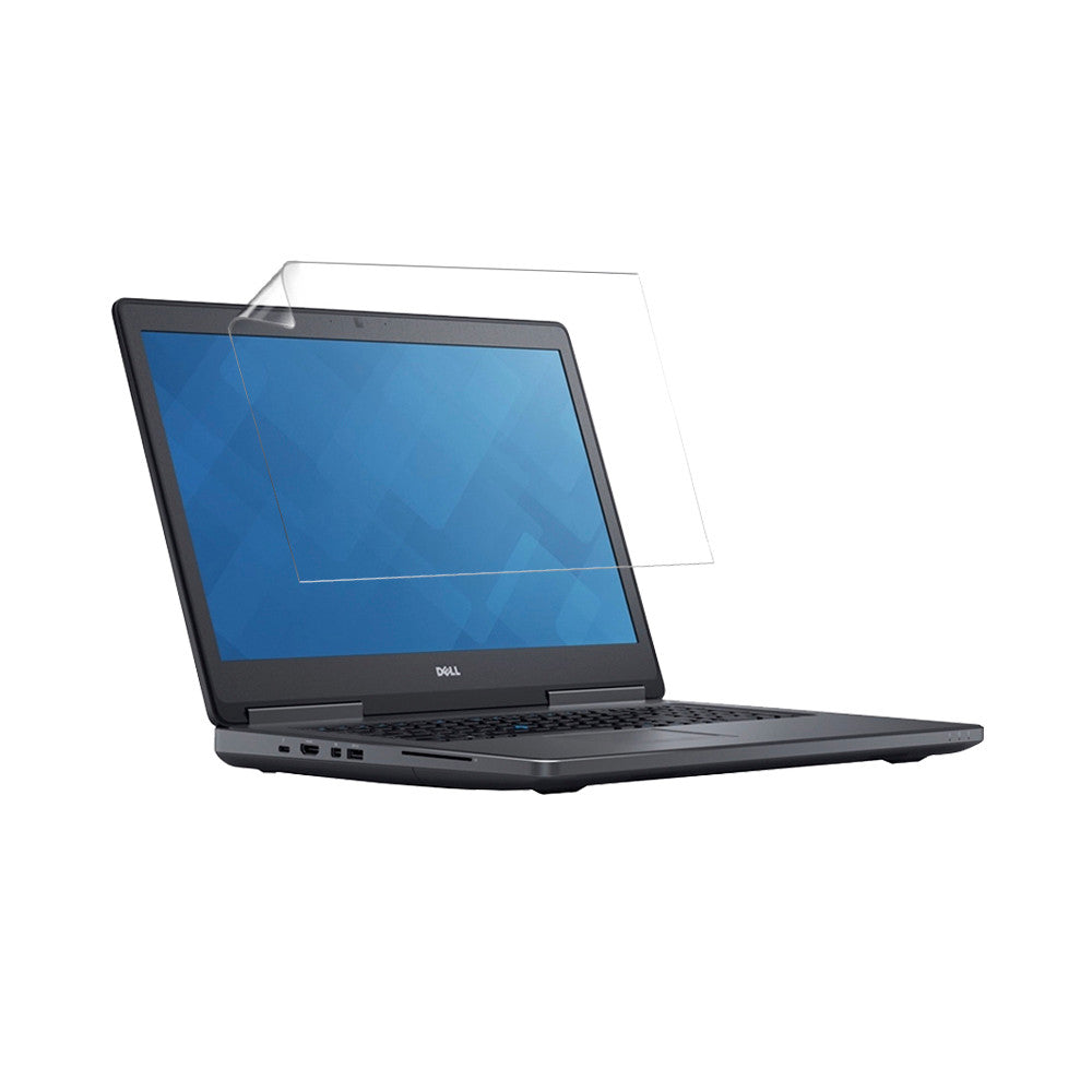 Hydrogel screen protector for Dell Precision 17 7720 laptop by 9eight5, showing clear protective film and packaging.