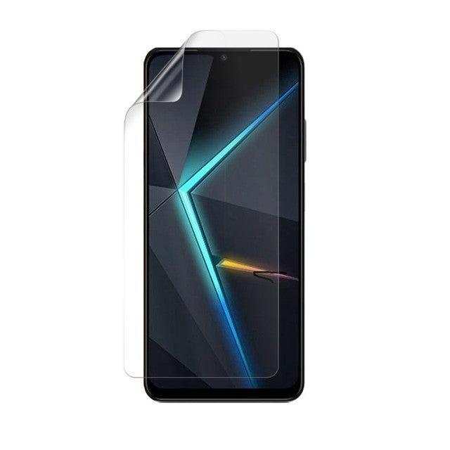 Hydrogel screen protector for Nubia Neo by 9eight5, pack of 2, showing clear, flexible protective film on smartphone screen.