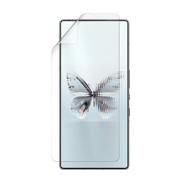 Hydrogel screen protector for Nubia RedMagic 10S Pro+ by 9eight5, showing a clear protective film over the phone screen.