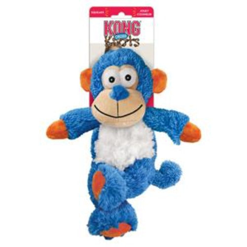 Large KONG Cross Knots Monkey toy by Animal Addiction Limited, featuring durable rope and plush monkey design for active play.