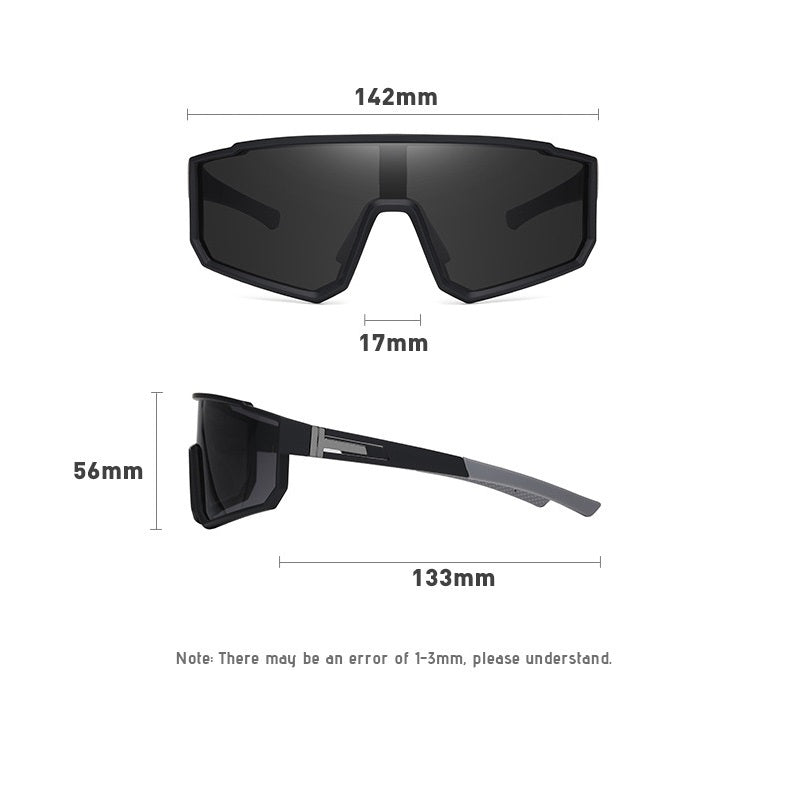 HD Polarized lens Sports Sunglasses Anti-Blue Ray Hydrophobic - Blue dealonline.co.nz