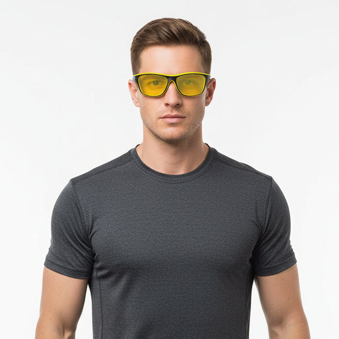 Dealonlinenz HD polarized sunglasses with anti-blue ray and hydrophobic lenses, stylish and protective eyewear for outdoor use