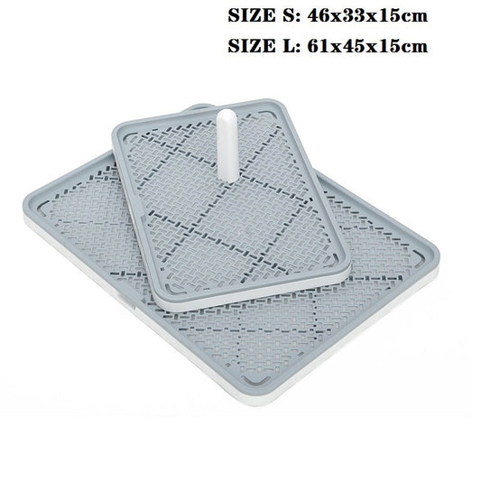 Dog Potty Tray Toilet Training Pads Holder Litter Box Pee Pad Holder dealonline.co.nz