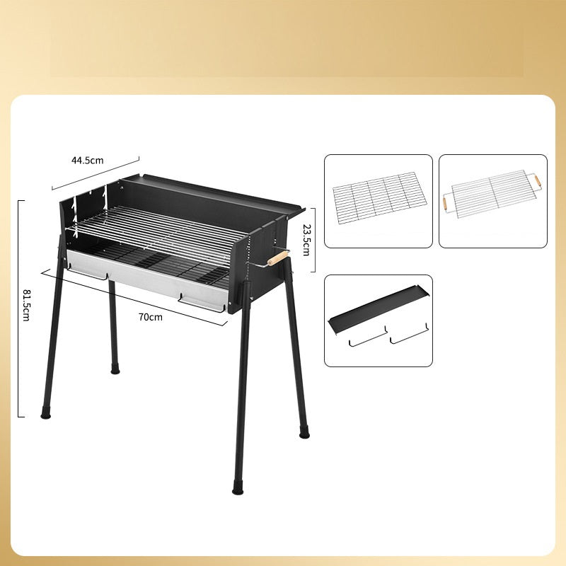 BBQ Grill Roast Stove Barbecue Outdoor 3 Different Temperature dealonline.co.nz