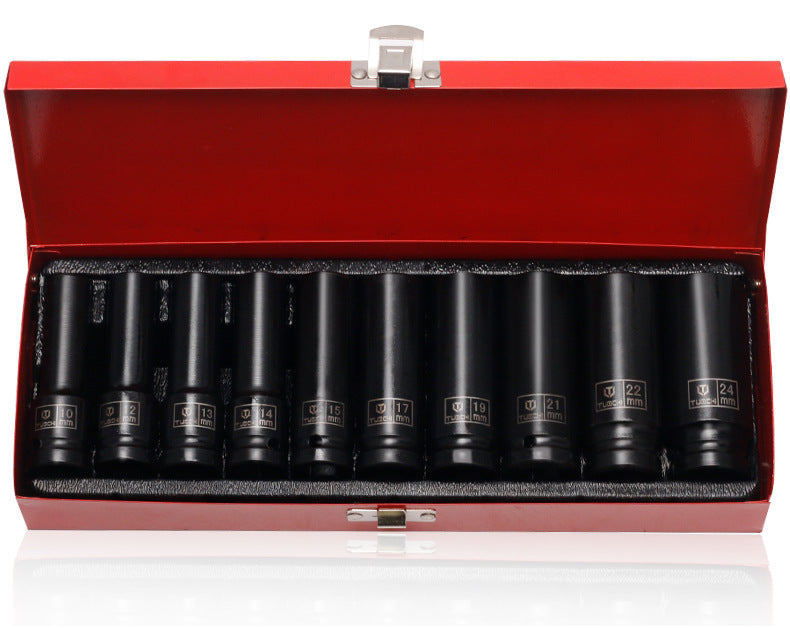 10pc 1/2 Inch Drive Deep Impact Socket Tool Set 8mm-22mm dealonline.co.nz