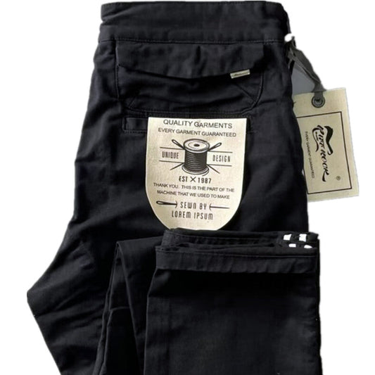 Men's Fashion Cotton Pants Black 32-38 dealonline.co.nz