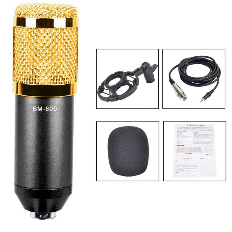Professional PC Podcast Streaming Cardioid Condenser Microphone Kit dealonline.co.nz