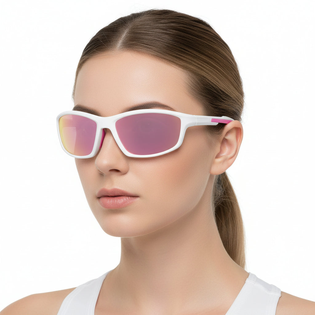 Dealonlinenz polarized sunglasses with anti-reflective, hydrophobic lenses and protective case for UV protection and glare reduction
