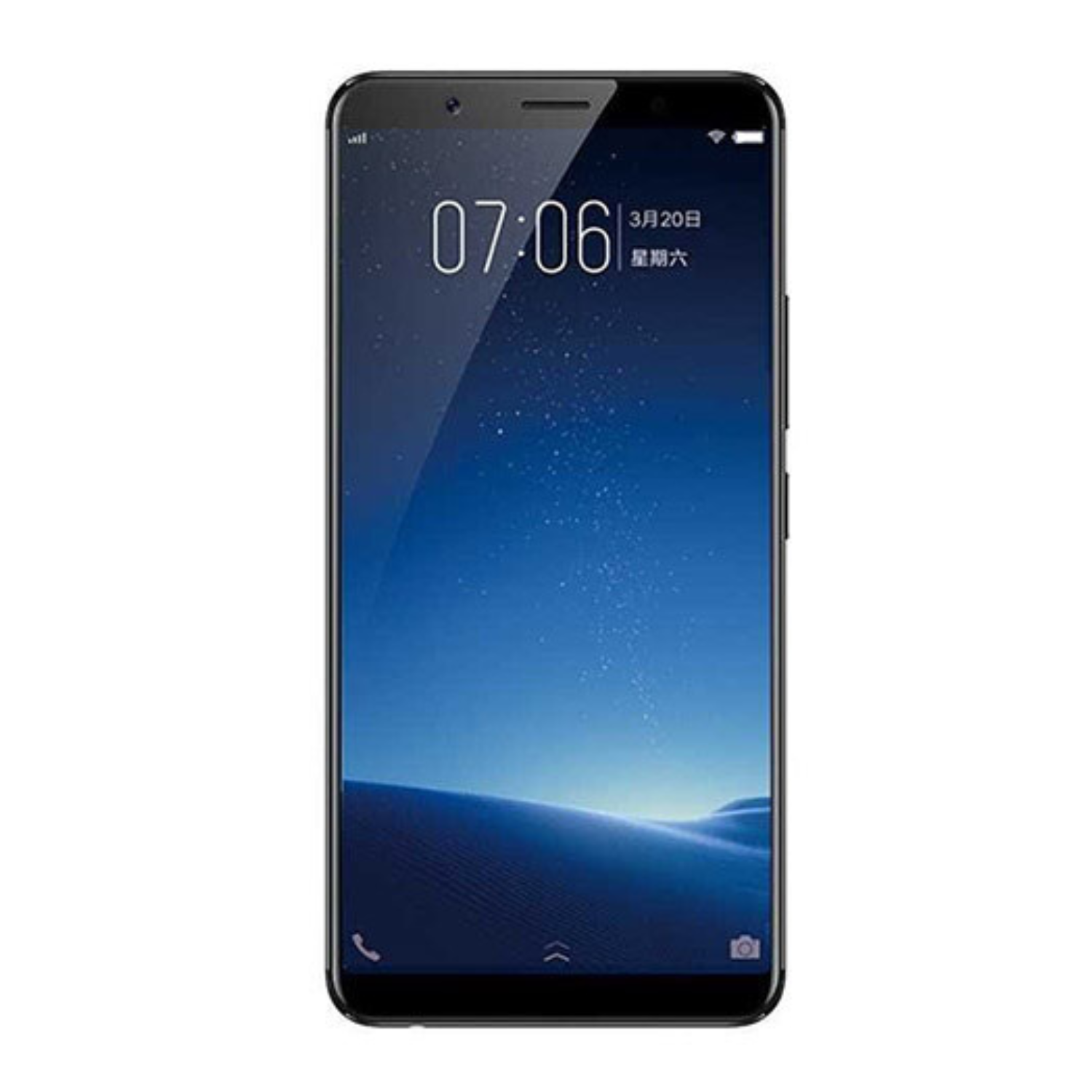 Two clear hydrogel screen protectors for Vivo X20 Plus by 9eight5, shown in packaging with protective film.