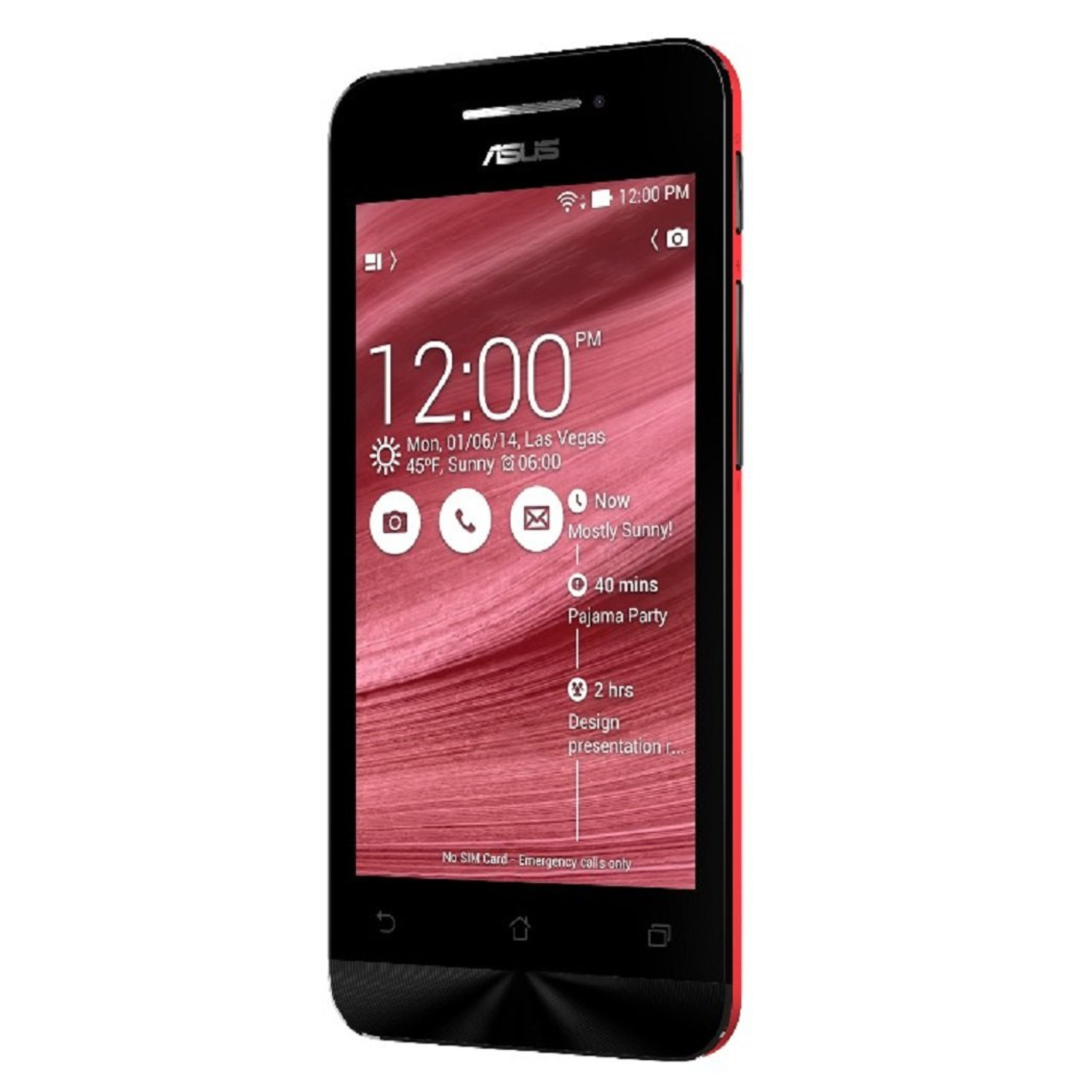 9eight5 hydrogel screen protector for Asus Zenfone 6 A600CG 2014, showing a clear, flexible film designed to protect the device screen.