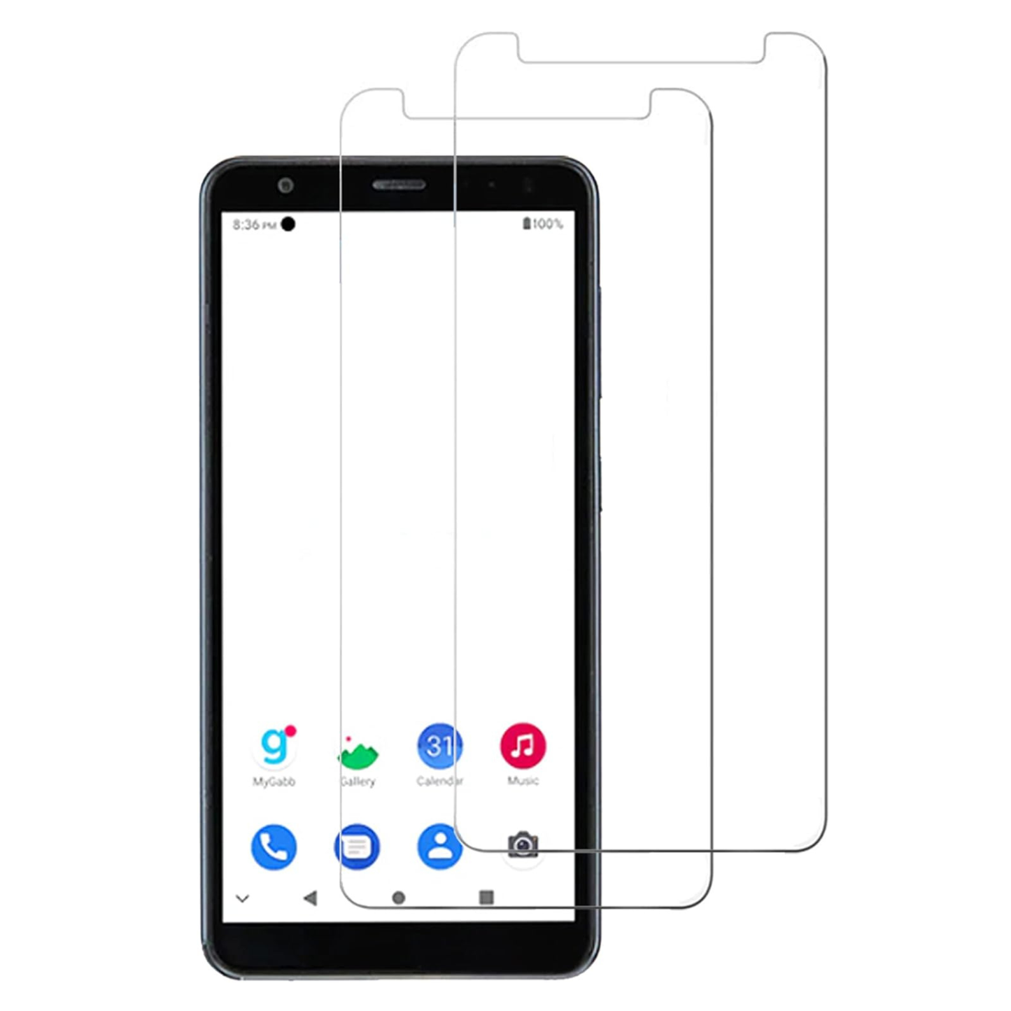 Hydrogel Screen Protector for ZTE Gabb Z2 (Pack of 2) 9eight5