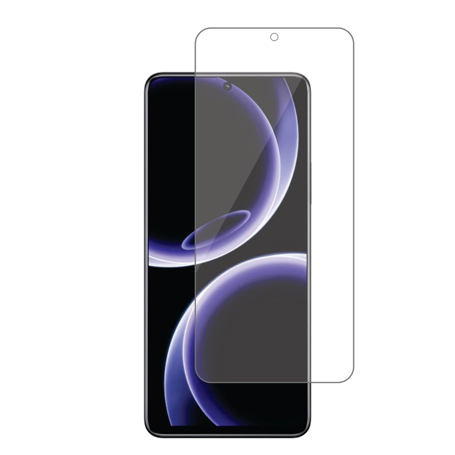 Hydrogel screen protector for Honor X40 GT Racing smartphone, featuring a clear, smooth surface and precise cutouts, by 9eight5.