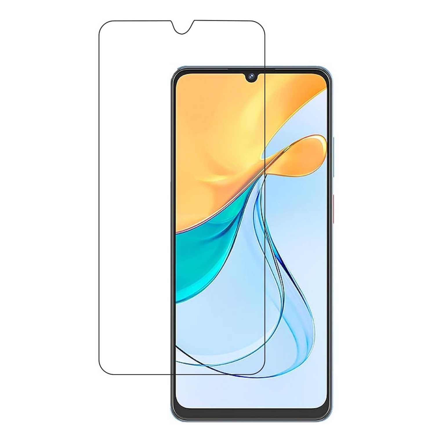 Two 9eight5 hydrogel screen protectors for ZTE Blade V50 Vita, shown in clear packaging, designed to protect the smartphone screen.