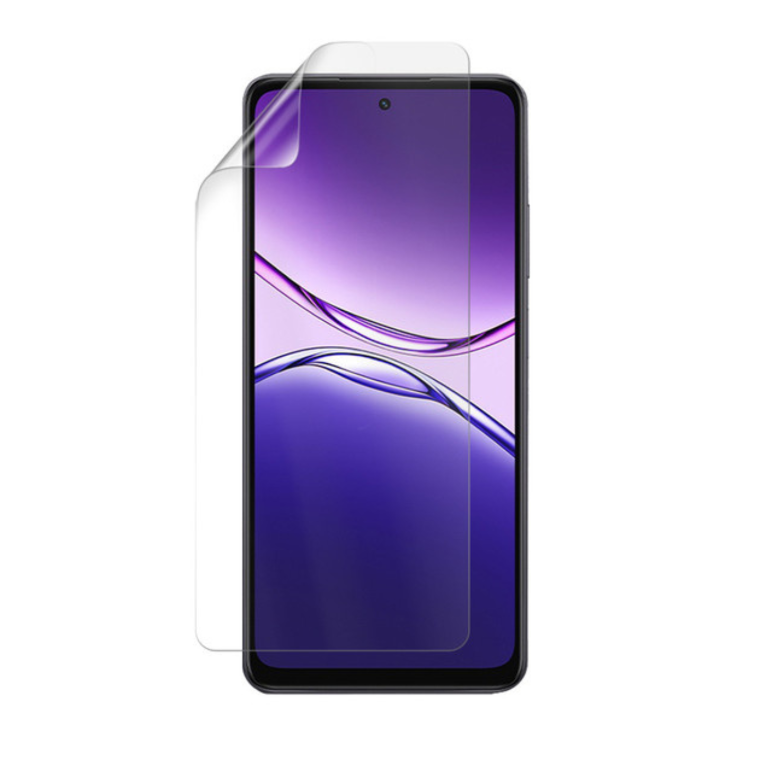 Two clear hydrogel screen protectors for OPPO K13x 5G by 9eight5, shown in packaging with transparent film.