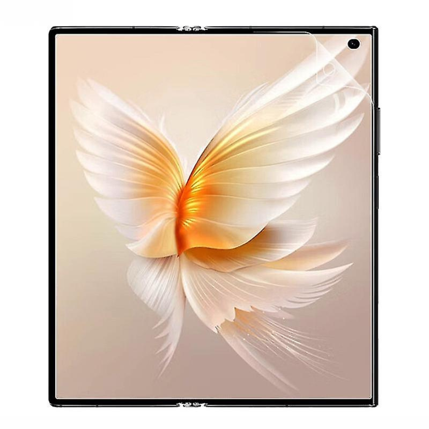 Hydrogel screen protector for Honor V Purse smartphone by 9eight5, showing the clear, flexible film fitting the device screen.