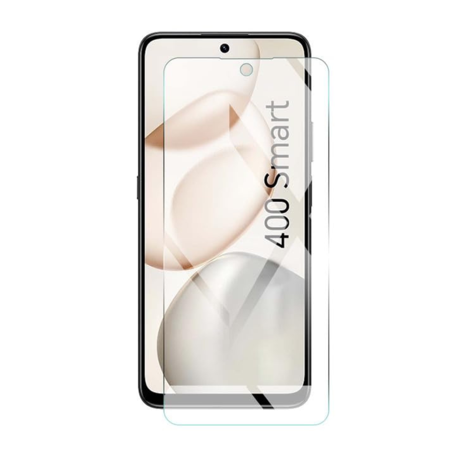 Pair of 9eight5 Hydrogel Screen Protectors for Honor 400 Smart phone, showing clear, flexible protective film on the screens.
