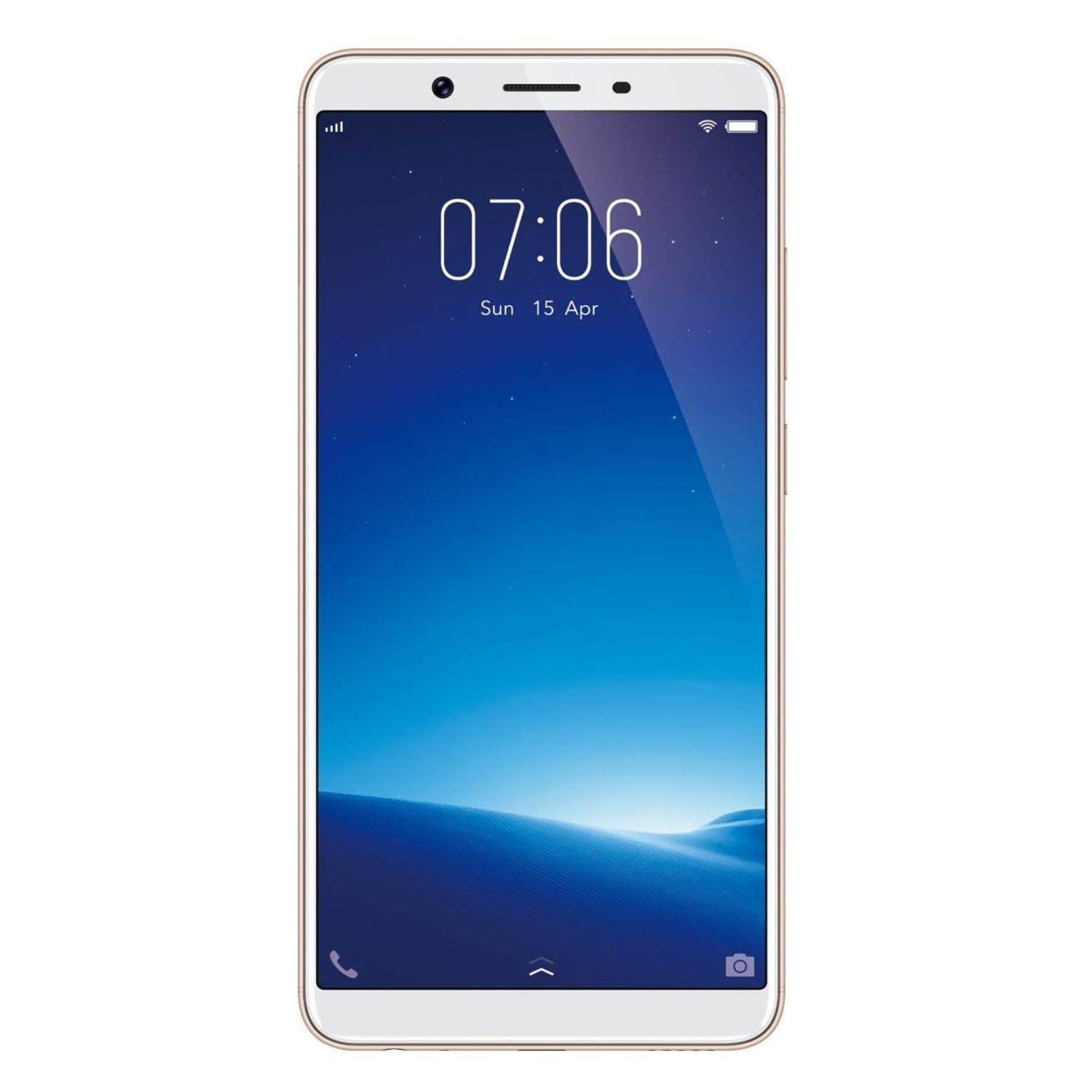 Hydrogel screen protector for Vivo Y71i by 9eight5, shown on phone screen, includes two protectors in the pack.