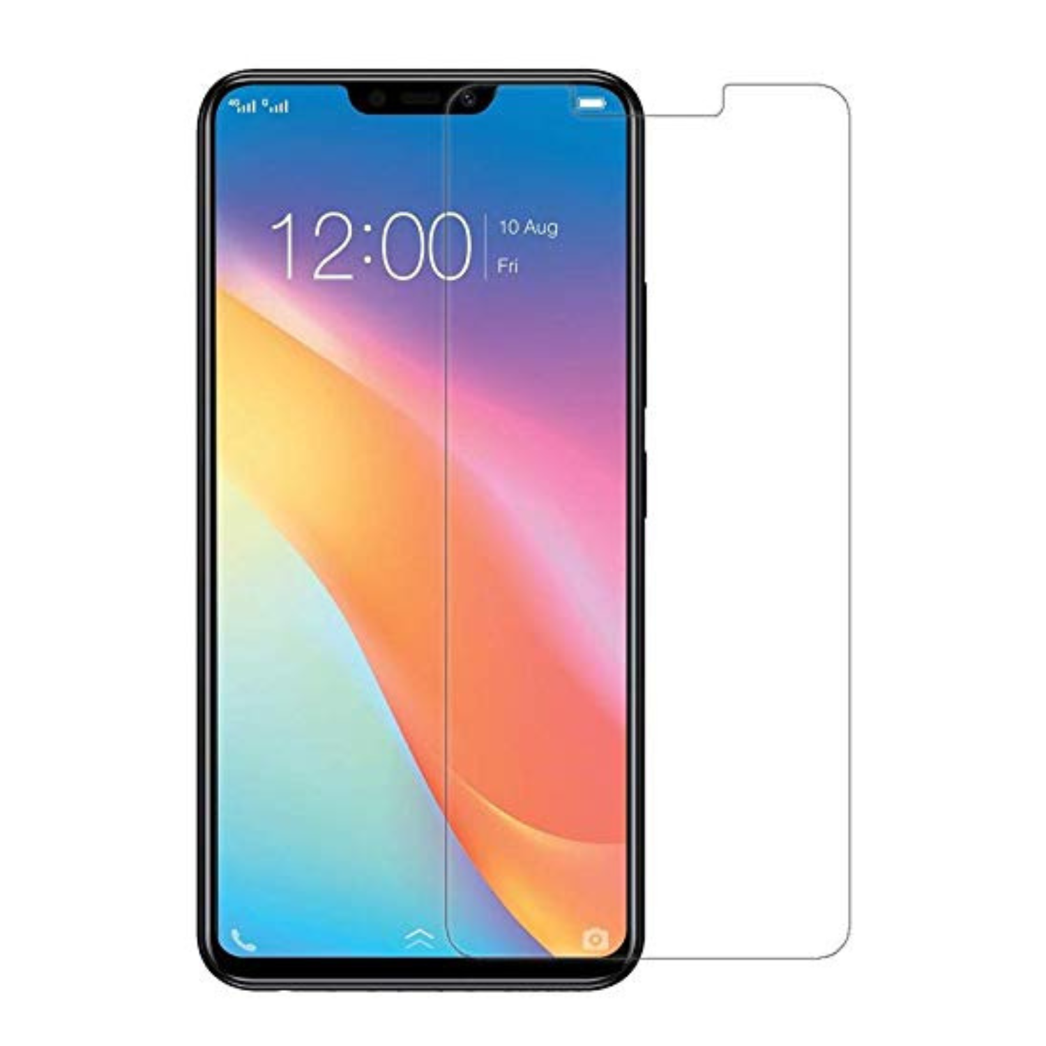 Pair of 9eight5 Hydrogel Screen Protectors for Vivo Y81i, flexible and easy-to-apply protective film shown on a smartphone screen.