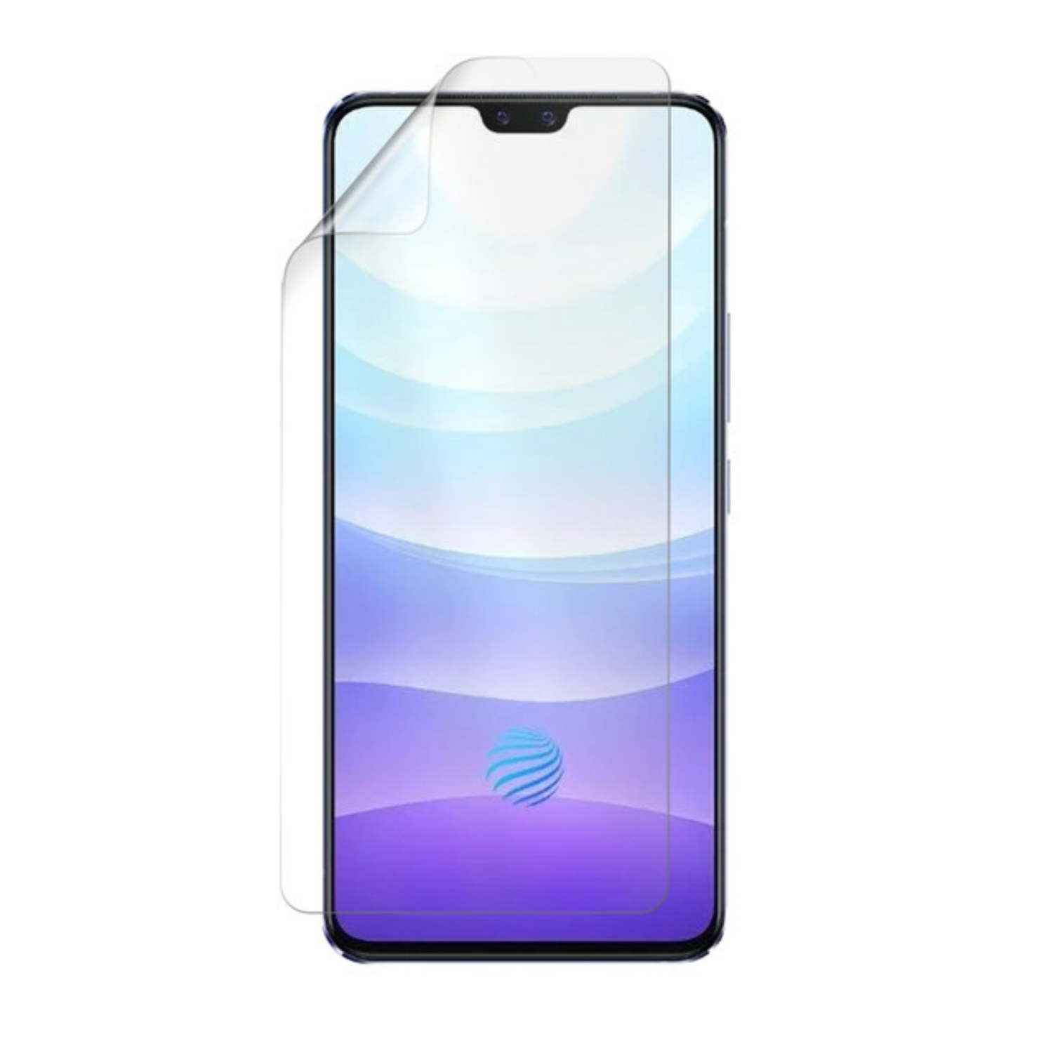 9eight5 Hydrogel screen protector for Vivo S9, clear 3D design, offers durable protection for the smartphone screen.