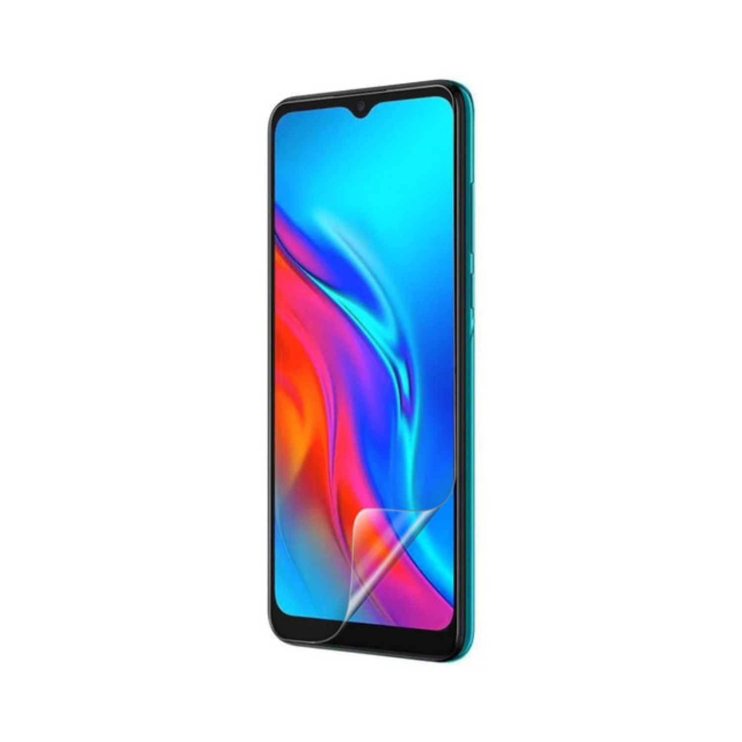 Two clear hydrogel screen protectors for TCL 20E by 9eight5, shown in packaging with precise cutouts for the phone screen.