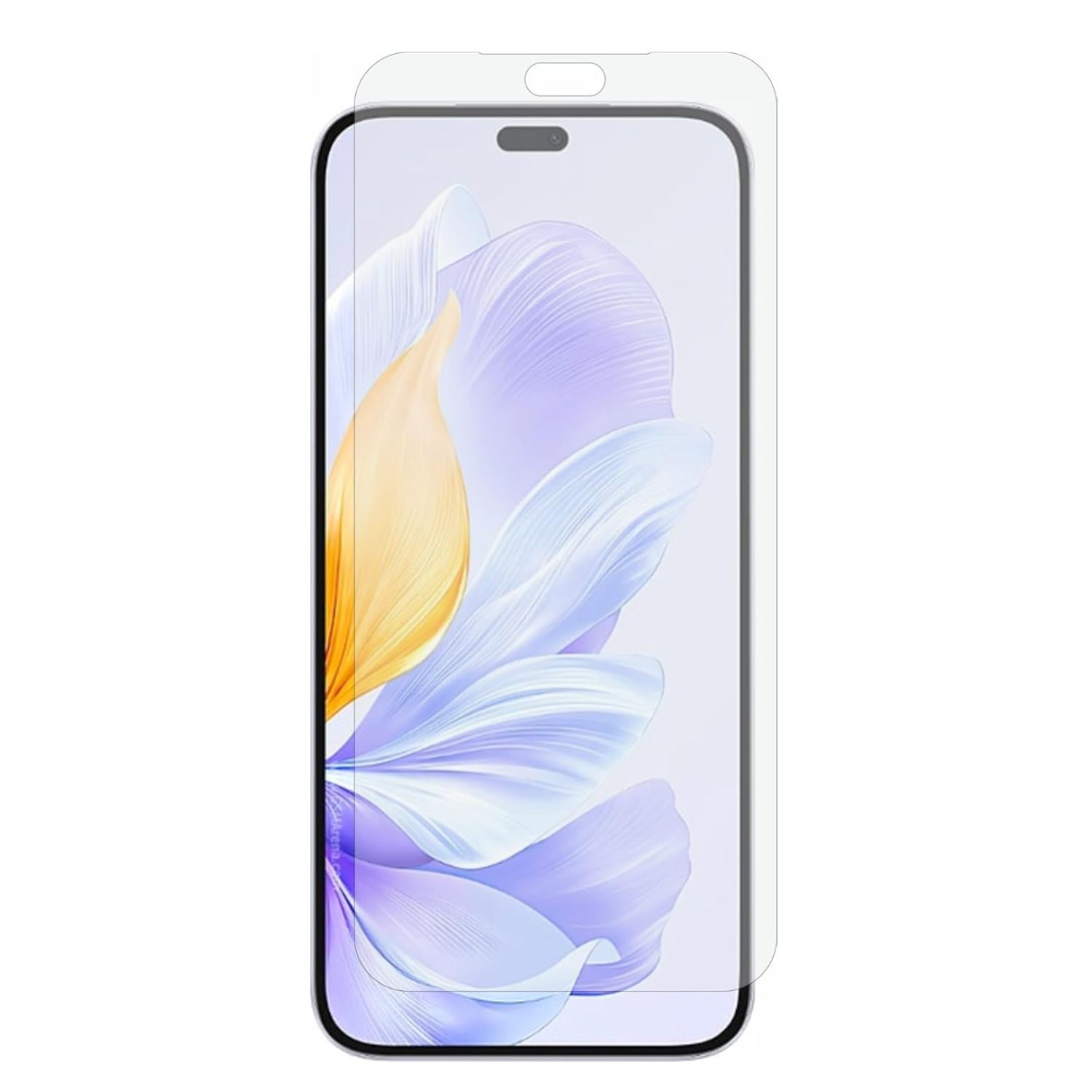 Two clear Hydrogel screen protectors for Honor X60i by 9eight5, shown in packaging with protective film.