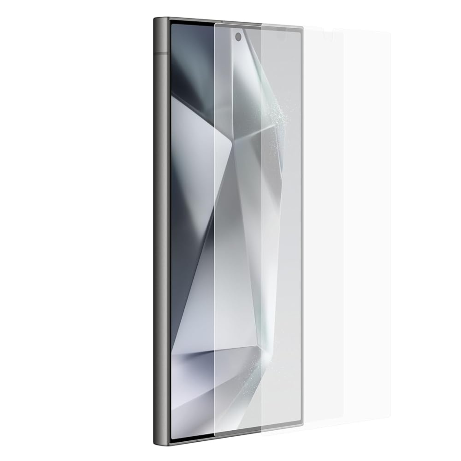Two clear screen protectors for Samsung S26 Ultra by 9eight5, showing the protective film and packaging for the device.