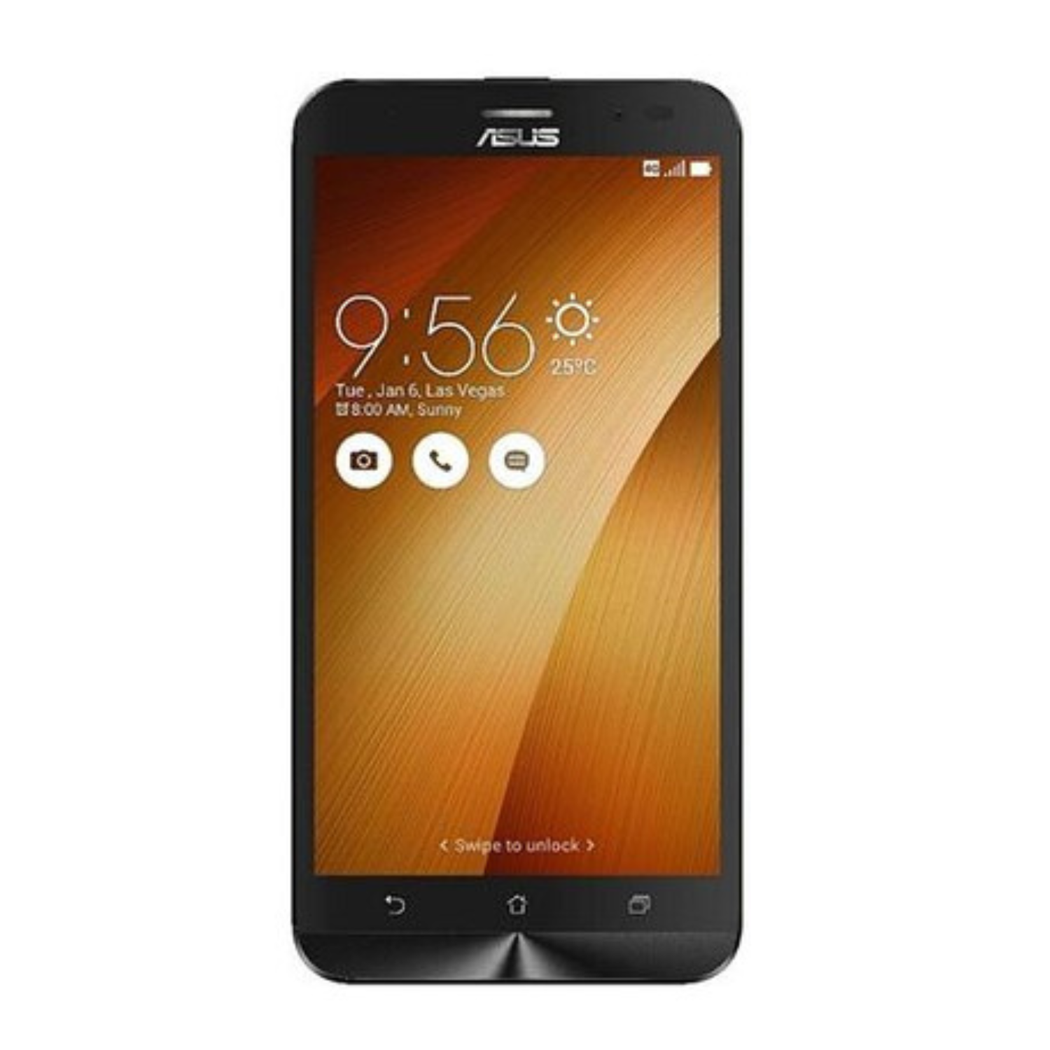 Two 9eight5 hydrogel screen protectors for Asus Zenfone Go ZB552KL, showing clear, flexible film designed to protect the phone screen.