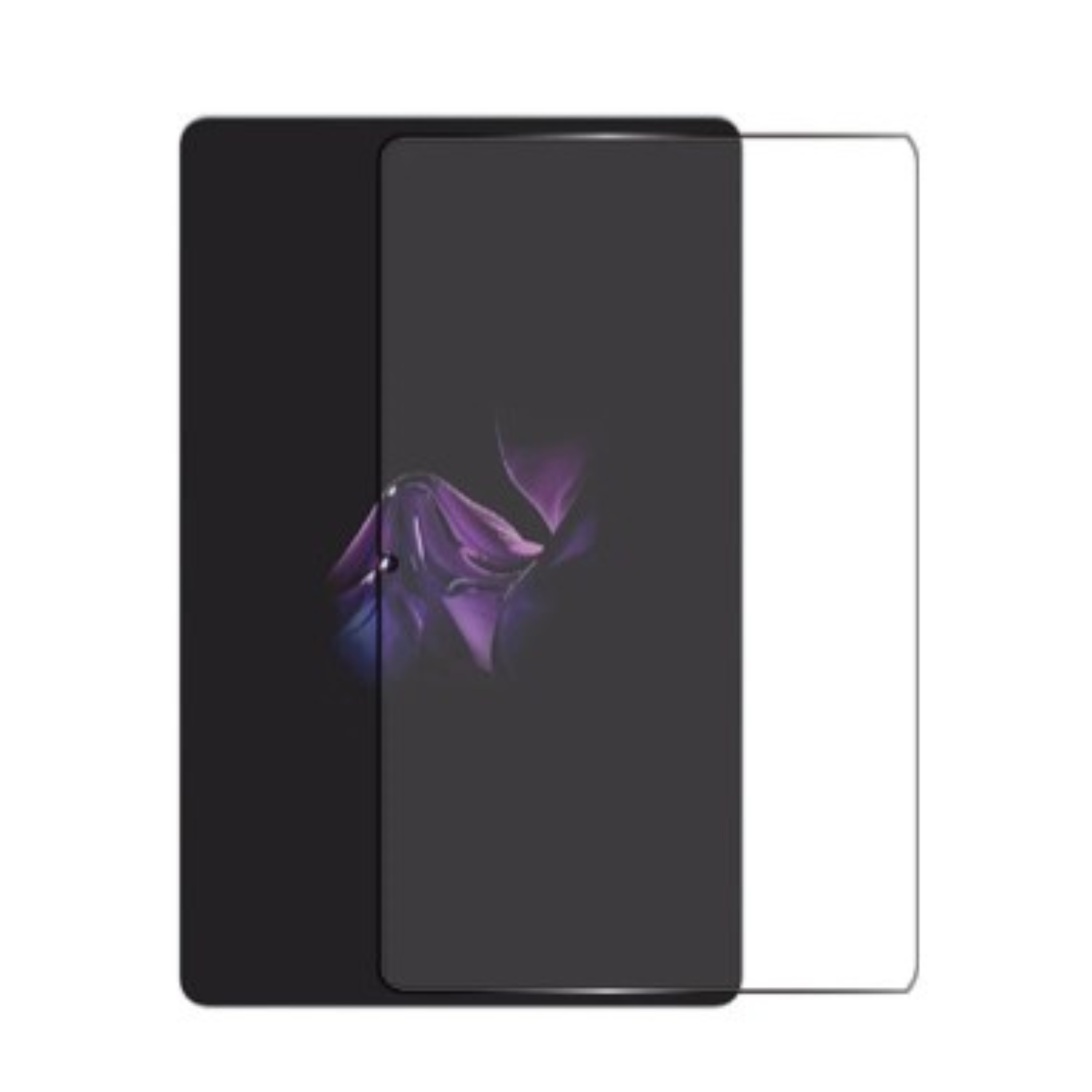 Hydrogel screen protector for Black Shark Pad 6 by 9eight5, showing the clear, flexible film fitting over the device screen.