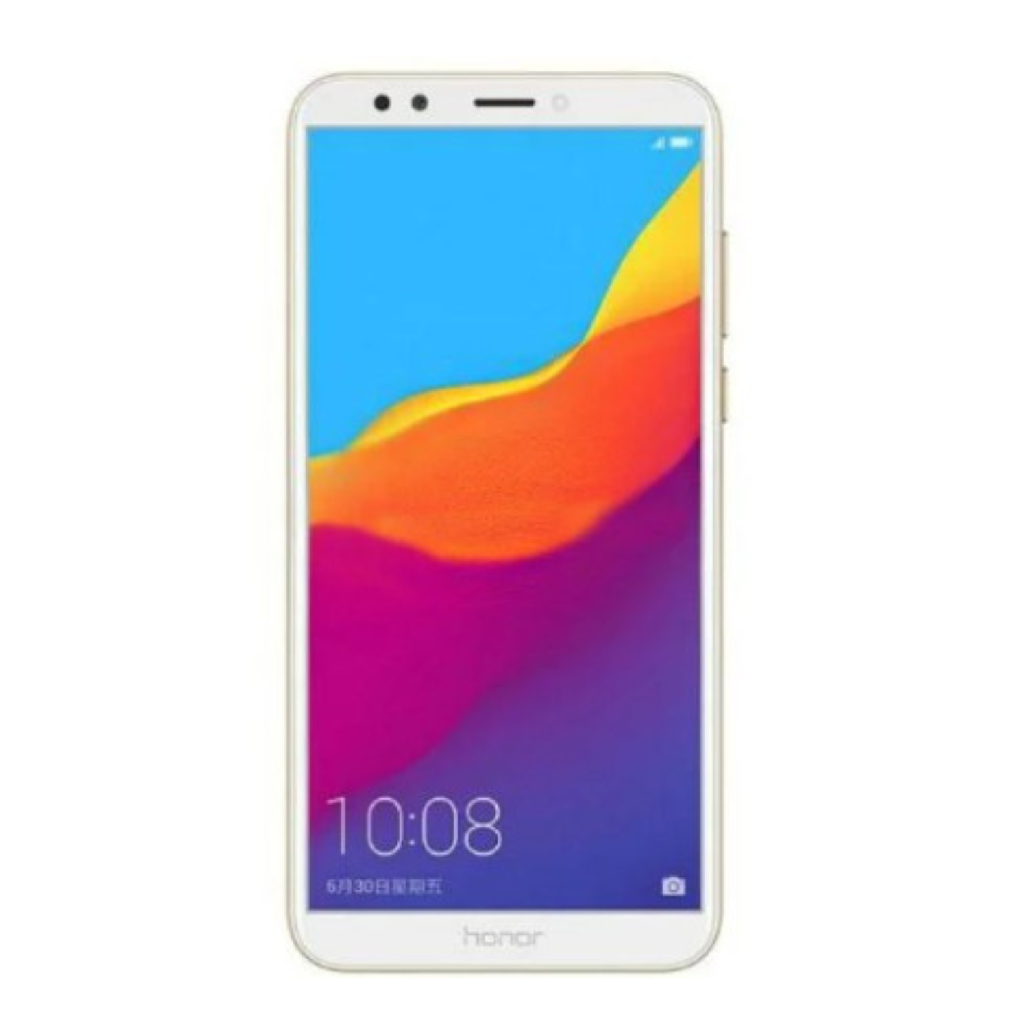 Clear Hydrogel screen protector for Honor 7A Pro by 9eight5, shown on a phone screen for protection and clarity.