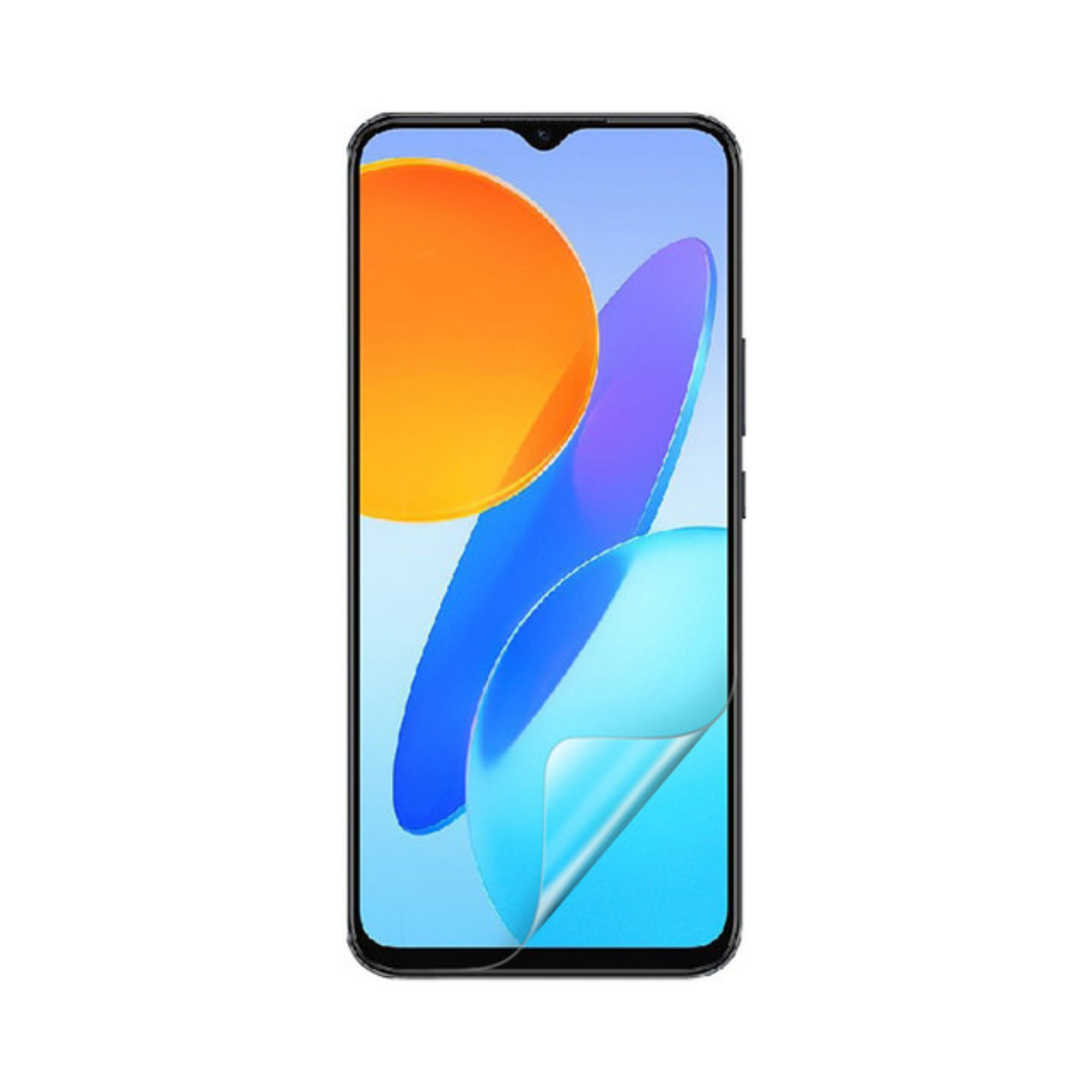 Hydrogel screen protector for Honor Play 30 by 9eight5, showing the clear, flexible film designed to shield the phone's screen.