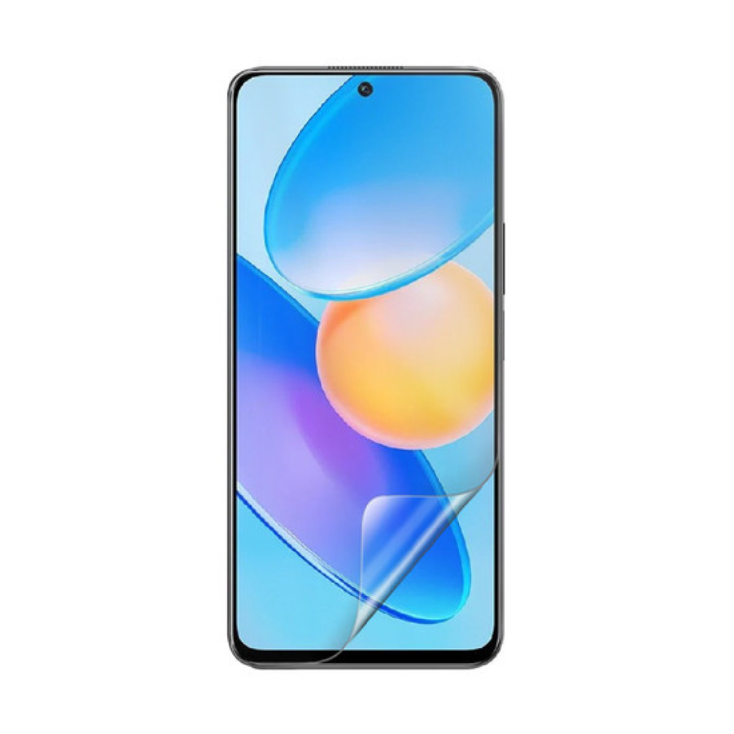 Two 9eight5 hydrogel screen protectors for Honor Play6T Pro smartphone, shown in packaging with clear protective film.