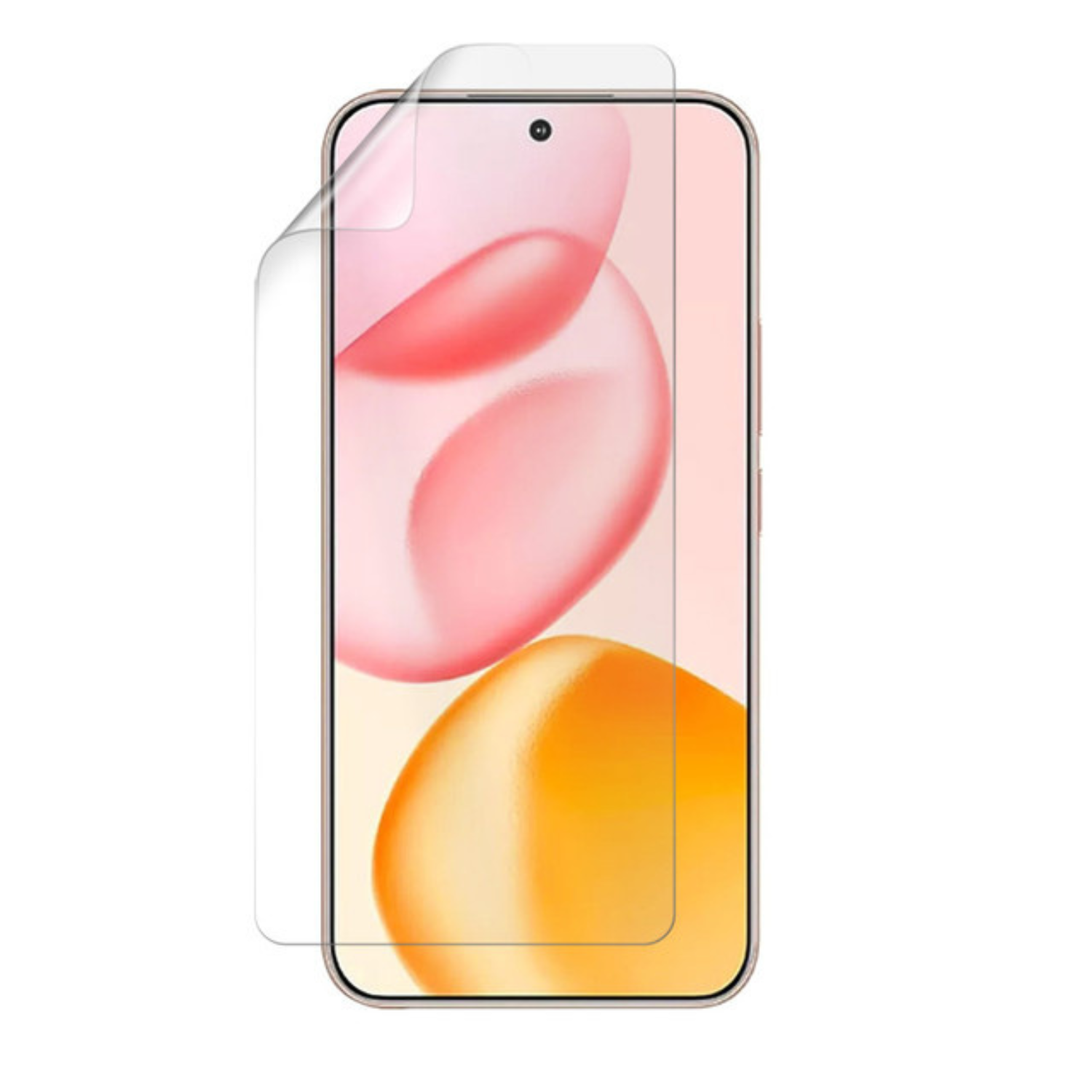 Hydrogel screen protector for Honor 400 smartphone by 9eight5, showing a clear, flexible film fitting the device's screen.