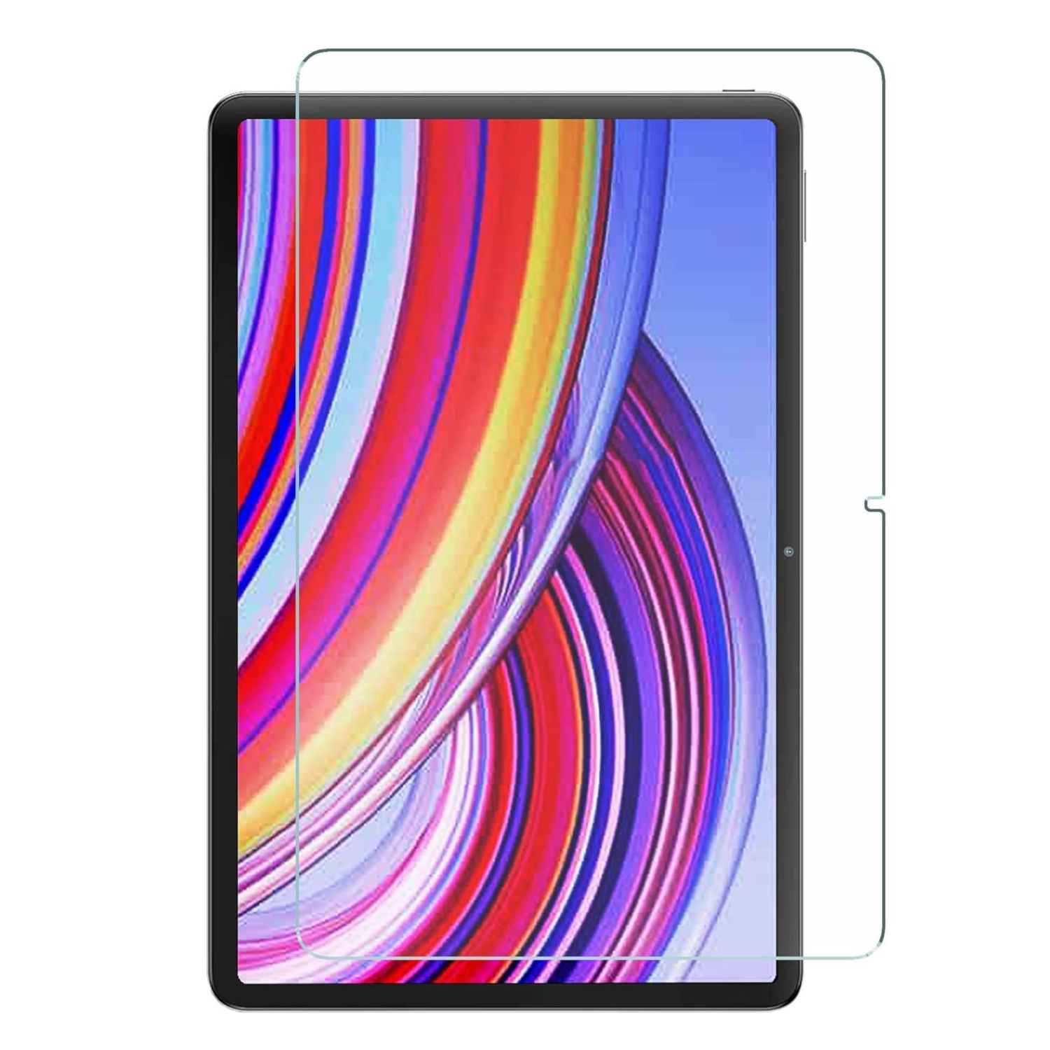 Hydrogel screen protector for Xiaomi Pad 8 Pro by 9eight5, showing a close-up of the transparent, flexible film covering the tablet screen.