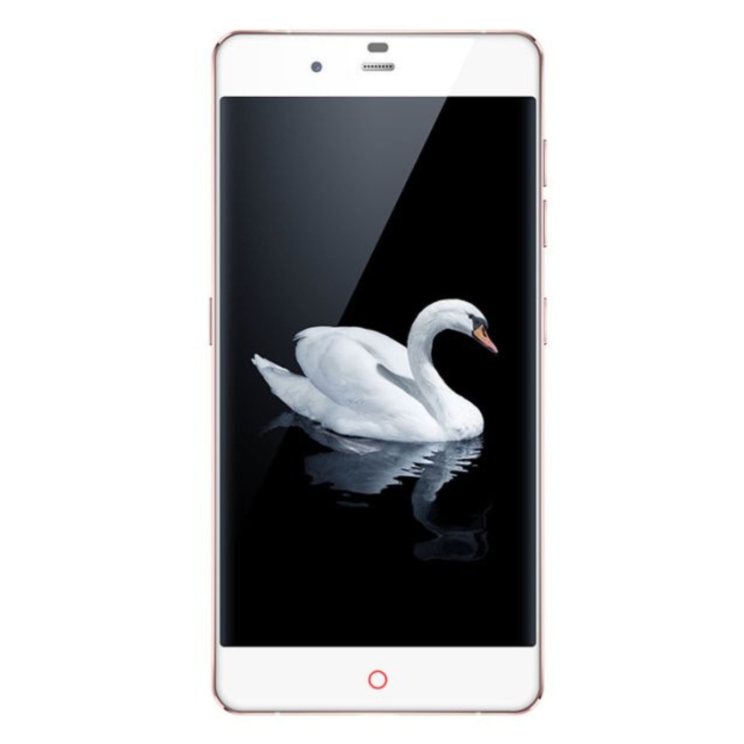 Hydrogel screen protector for Nubia My Prague smartphone, clear and flexible, by 9eight5, shown applied on device screen.