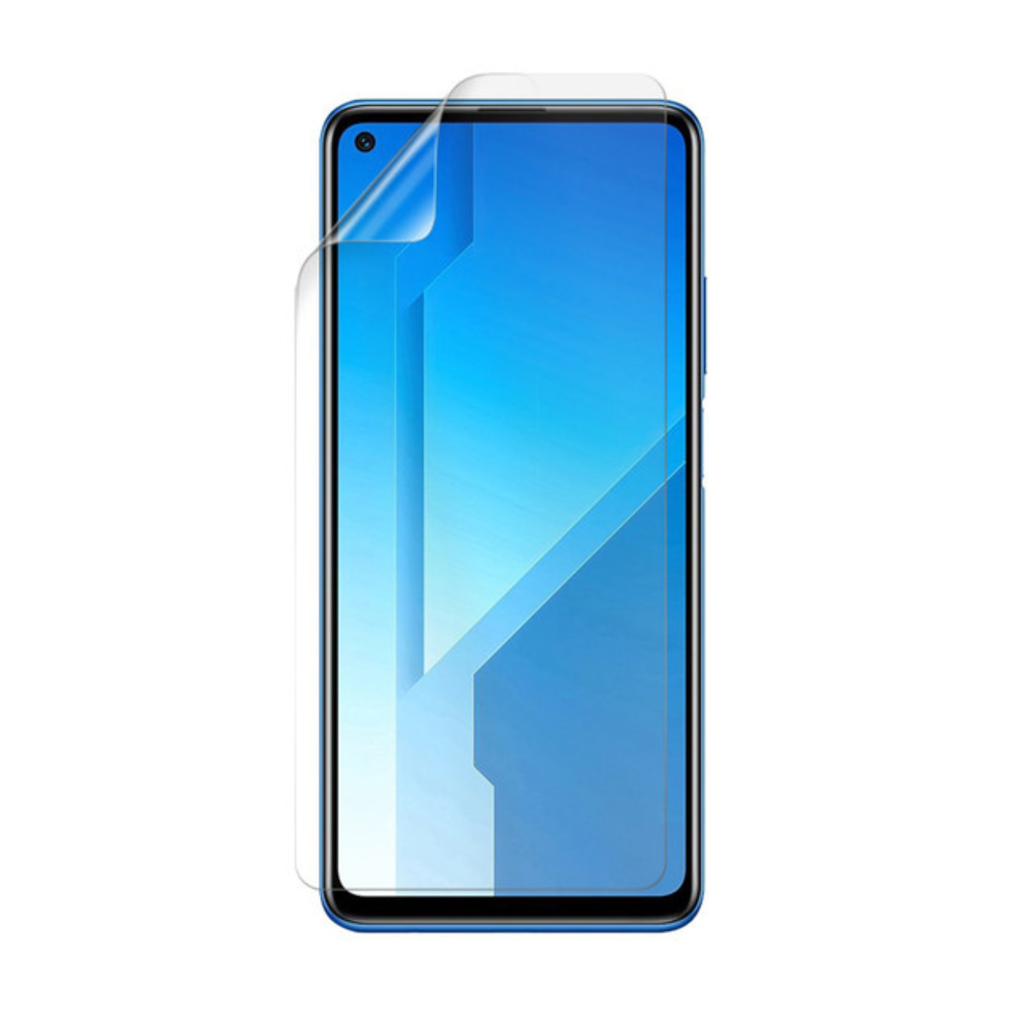 9eight5 Hydrogel screen protector for Honor 4 Play, clear and flexible screen cover with precise edge fitting.