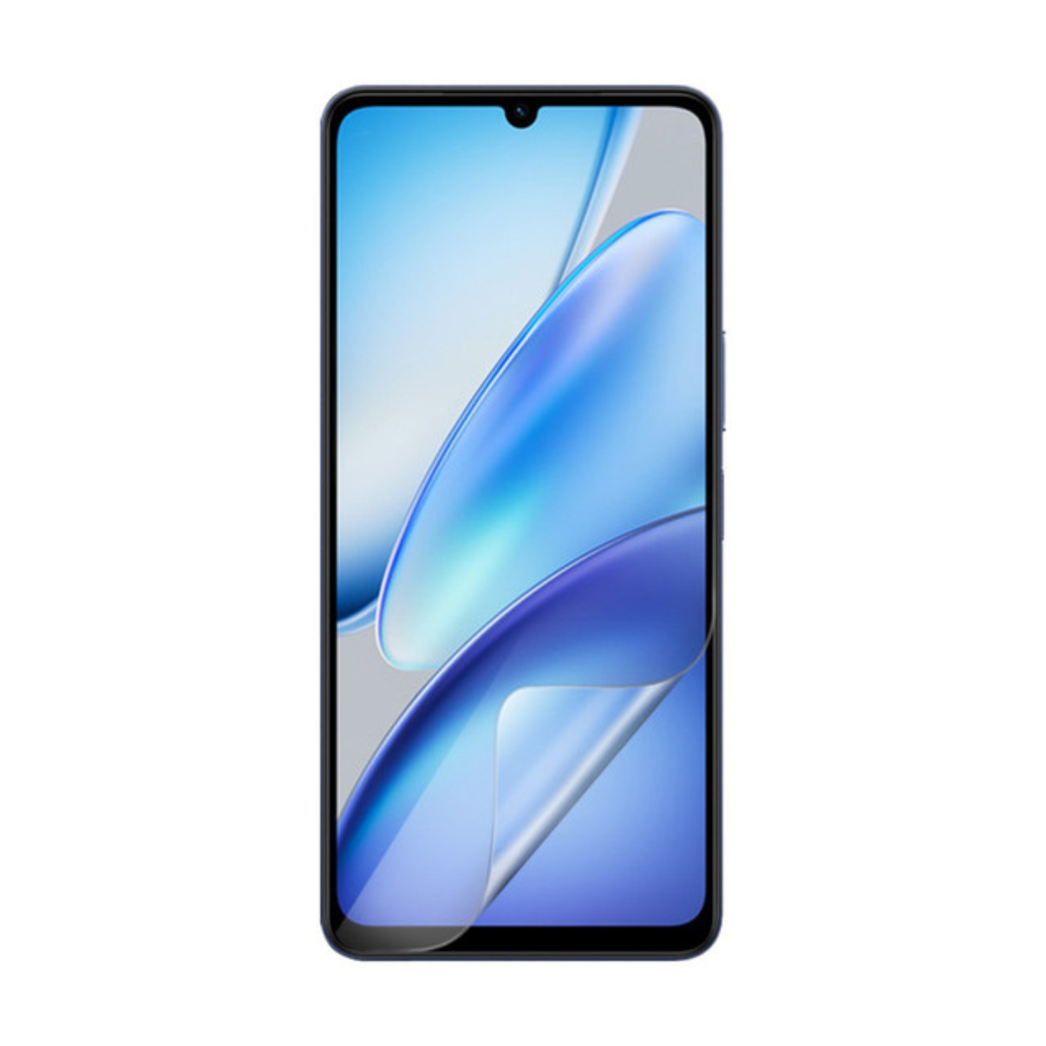9eight5 Hydrogel screen protector for Vivo T4 Lite 5G, showing a clear, flexible film designed to protect the device's display.